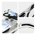 thumbnail image 2 of for iPhone 15 Case with 360° Spin Magnetic Ring Stand [Compatible with MagSafe] [Camera Lens Protection], Clear Cover Anti-Yellowing Protection Cases for iPhone 15, Black, 2 of 8