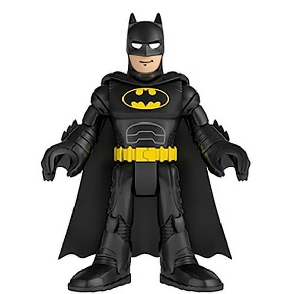 Replacement Part for Imaginext Deluxe Figure Pack Playset - GWX46 ~ Replacement Poseable Batman Figure ~ Wearing Black Suit and Cape