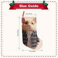 thumbnail image 3 of Lsque Cute Mouse In Glasses Pattern 18 Inch Christmas Stockings, Festive Holiday Stocking for Christmas Decorations Holiday Decor, 3 of 8