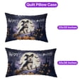 thumbnail image 5 of Happy Halloween Akita Witch Pumpkins Bats Quilt Pillowcase Inu Dog Lover Throw Pillow Cover Bed Home Decor - 13012, 5 of 5