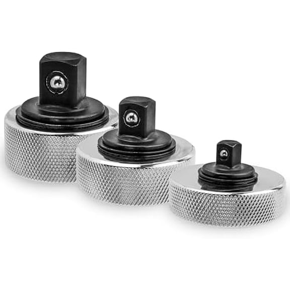 3Pcs Mini Finger Ratchet Set, 1/4 3/8 1/2 Drive Palm Ratchet Wrench Set Reversible Ratcheting Finger Socket Driver Stubby Thumbwheel Ratchet for Tight Spaces