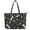 Dragonfly, variant on POLERO Leather Tote Bag with Practicality Zippered Curved Handbag for Party, Salamander Pattern Saddle Handbag