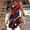 02 Red1, variant on Weiqiqre Womens Pajamas Satin Lace Sleepwear V-neck Chemise Full Slip Nightshirt Wide Strap Nightdress