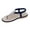 Dark Blue, variant on OAVQHLG3B Women's Sandals on Clearance Fashion Casual Rhinestone Flip Flop Flat Ladies Sandals
