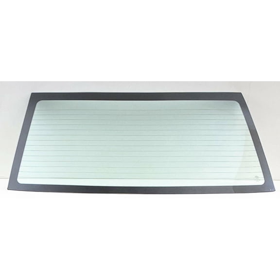 Heated Back Window Back Glass Compatible with Hyundai Accent / Dodge Verna 4-Door Sedan 2003-2005 Models