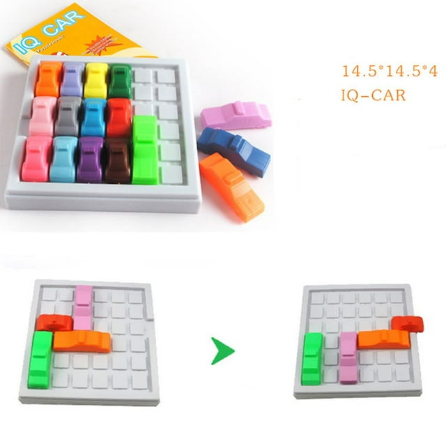 Juego de rompecabezas Toy Busy Hour IQ Car Traffic Jam Logic para niños y niñas