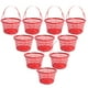 thumbnail image 5 of Cesta de frutas de 10 piezas Cesta de recolección de frutas Pequeños compras de canasta de compras de fresa con mango, 5 of 6