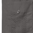 thumbnail image 4 of BOBOGOJP Chemise Homme Imprimée Décontractée à Manches Courtes Boutonnée pour la Plage, Gris TG, 4 of 4
