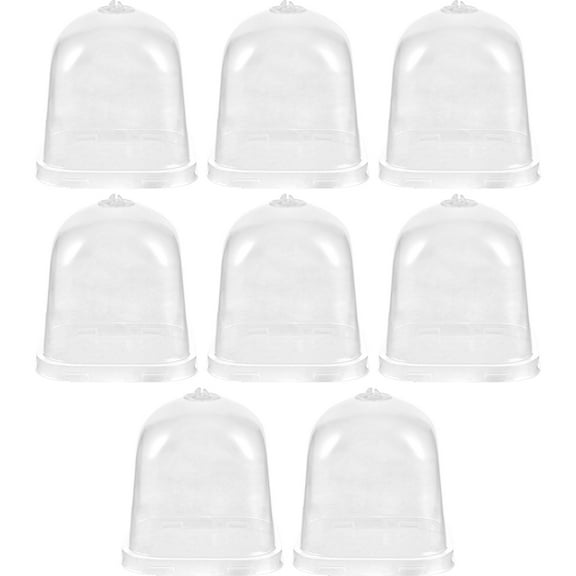 MLINS  8 Pcs Greenhouse Dome Covers Considerate Gift for Plant Lovers