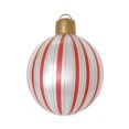 thumbnail image 3 of Globo inflable de Navidad para fiestas navideñas, decoración para jardín o exteriores. Rojo, 3 of 9