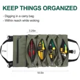 thumbnail image 5 of Aniceparthy Multi-Pocket Tool Roll Bag, Heavy Duty Roll Up Organizer for Mechanics, DIY Enthusiasts, and Craftsmen,Portable Foldable Roll Up Tool Storage Organization Bag, 5 of 7