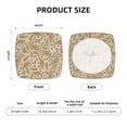 thumbnail image 6 of Lsque Paisley Floral 1 Printed Square Couch Cushion Covers, Floral Sofa Cushion Covers Replacement, Stretch Couch Covers for Couch-16.9in, 6 of 9