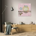 thumbnail image 3 of Paul Brent 20x20 Gallery Wrapped Canvas Wall Art Titled - Pastel Owls III, 3 of 4