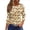 Complexion #044, variant on Womens Halloween Shirts Witch Pumpkin 3/4 Sleeve Spooky Tops Skeleton Bat Fall Crew Neck Funny Blouses M