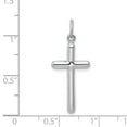 thumbnail image 2 of Beautiful 14k White Gold Cross Pendant, 2 of 2
