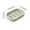 Green, variant on VWRXBZ Soap Dish, 4.13x2.95x0.78 Inch Plastic Soap Box with Lid and Drainage Layer Soap Box Keep Soap Dry Keep Soap Dry Easy to Clean Suitable for Camping Gym Bathroom and Other Situations