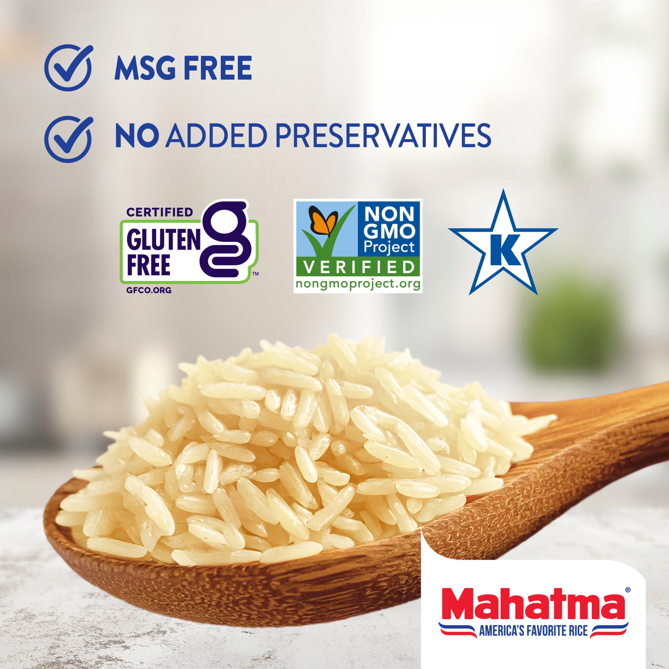 Mahatma Jasmine Brown Rice, Thai Fragrant Whole Grain Rice, 2 lb Bag