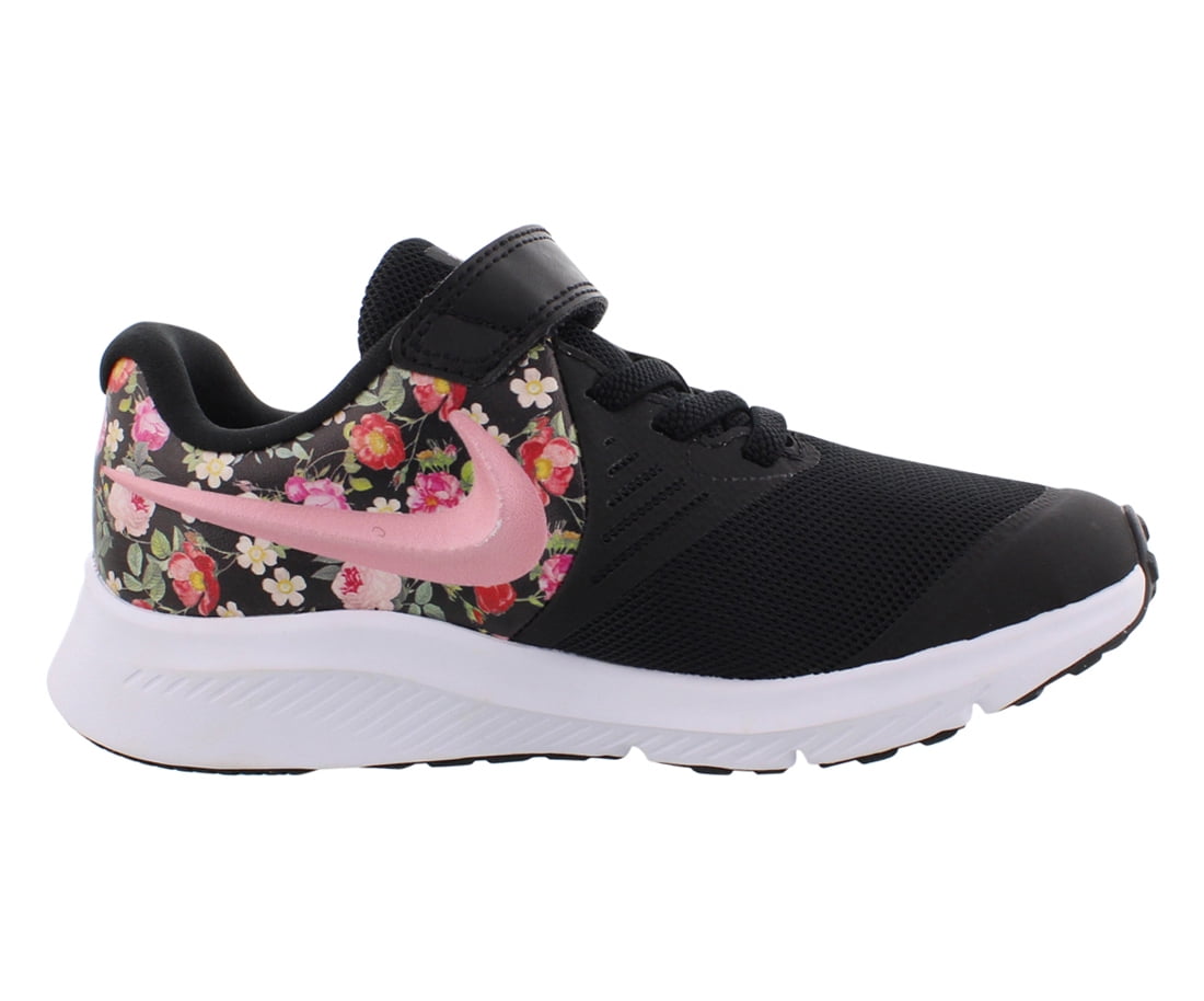 nike star runner black floral