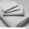 thumbnail image 3 of PureCare Luxury Microfiber Wrinkle Resistant Bed Sheet Set White King 300 - 499,299 and Below, 3 of 4