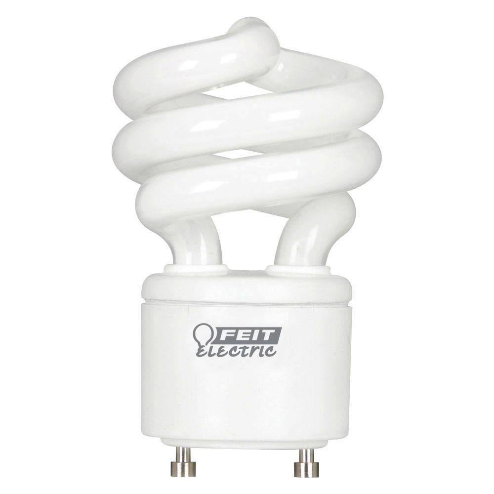 2700K GoodBulb Warm White Light Bulb 13 Watt Compact Fluorescent Bulb E26 Base 2 Pack Ultra Mini Spiral CFL Light Bulbs 