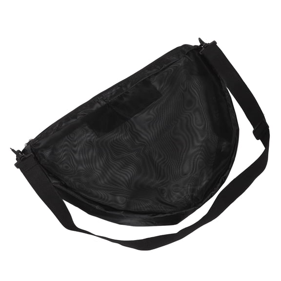 WRISTBIQUE Durable Black Mesh Ball Storage Bag Suitable for Basketball Football Volleyball