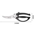 thumbnail image 5 of Tijeras para Aves con Mangos de Plástico - Tijeras Domésticas de Acero Inoxidable y Plástico - Mangos Ergonómicos - Universales y Versátiles - Para Cortar Pollos, Huesos, Carnes, Verduras oso de fresa Electrónica, 5 of 5