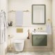 thumbnail image 2 of TNOMS Oro Cepillado Juego de 5 Piezas para Ba&ntilde;o, Toallero de Acero Inoxidable SUS304, Kit de Accesorios de Ba&ntilde;o de 24 Pulgadas para Montaje en Pared, 2 of 7