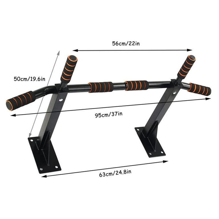 Chin up Bar Doorway Pull up Bar Pull Up Bar Workout Arms Door Horizontal Bar Pull up Bar black Walmart
