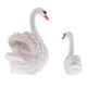 thumbnail image 5 of Juego de 2 Figuras de Decoración de Cisne Sunnimix Estatua de escultura de cisne, 5 of 8