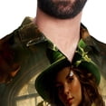 thumbnail image 5 of Saint Patrick's Day Men's Short Sleeve Beach Shirts, Casual Poplin Button Down Shirt, Summer Casual Printed Unisex Shirts, 5 of 6