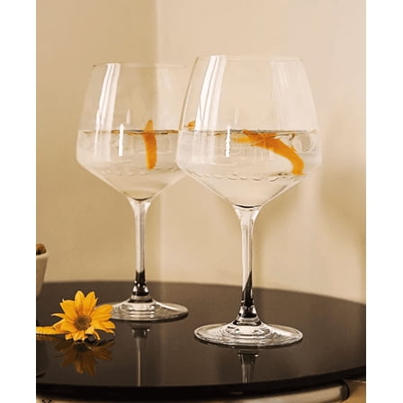 Sommelier Glass With Pour Line, 30.4 oz, 2 Count