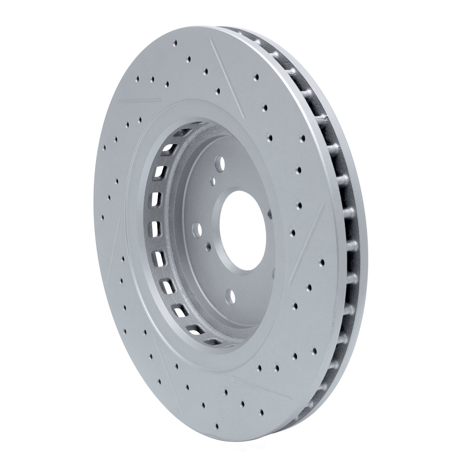 Dynamic Friction Company 830-58026L DFC Geoperformance Rotor - Drilled and Slotted