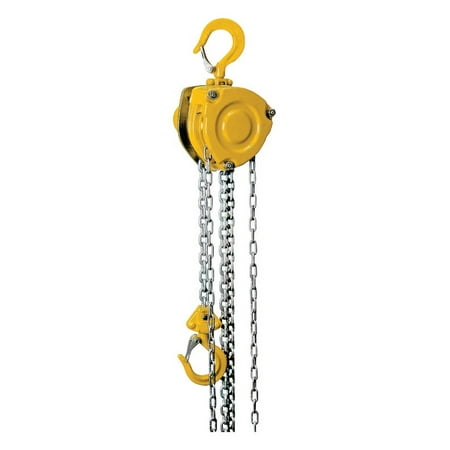 Oz Lifting Products Manual Chain Hoist,3-51/64 in. W OZIND025-10CH