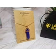 thumbnail image 3 of Lapis Lazuli Handmade Point Necklace Hexagon Chain Golden Pendant Necklace, 3 of 5