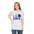 thumbnail image 5 of Unisex Jersey Short Sleeve Tee Go Lions Blue Tshirt, 5 of 12