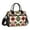 Colorful Aztec pattern, variant on Lunch Bag Insulated Lunch Box Leakproof Reusable Cooler Tote Adjustable Shoulder Strap for Men Women Snowman with Christmas Tree 9L