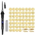thumbnail image 1 of 80W Adjustable Temperature Wood Leather Soldering Kit with Copper Embossing and Carving Tips for DIY Crafting Projects, 1 of 6