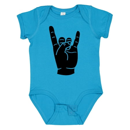 

Inktastic Rocker Horns Gift Baby Boy or Baby Girl Bodysuit