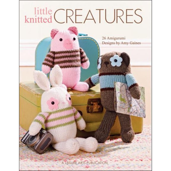 Little Knitted Creatures (Paperback) by Amy Gaines