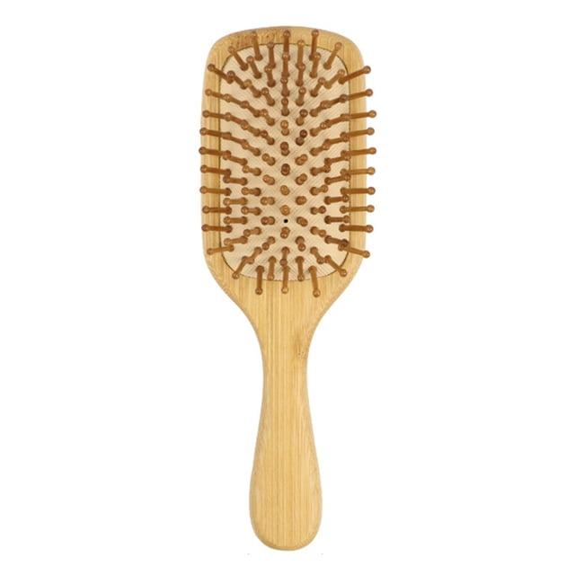 Peine de bambú WDOplteas para Desenredar cabello natural