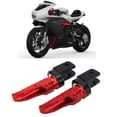 thumbnail image 3 of Motorcycle Front Footrests Aluminium Alloy Anti Slip Replacement for MV AGUSTA Brutale 800 RR RR SCS ROSSOBlue, 3 of 3