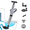 Gray, variant on UU&T Portable High Pressure Air Pump Plunger, Drain Blaster for Toilets, Kitchen Sinks, Pipes & Plumbing Clogs, Gray