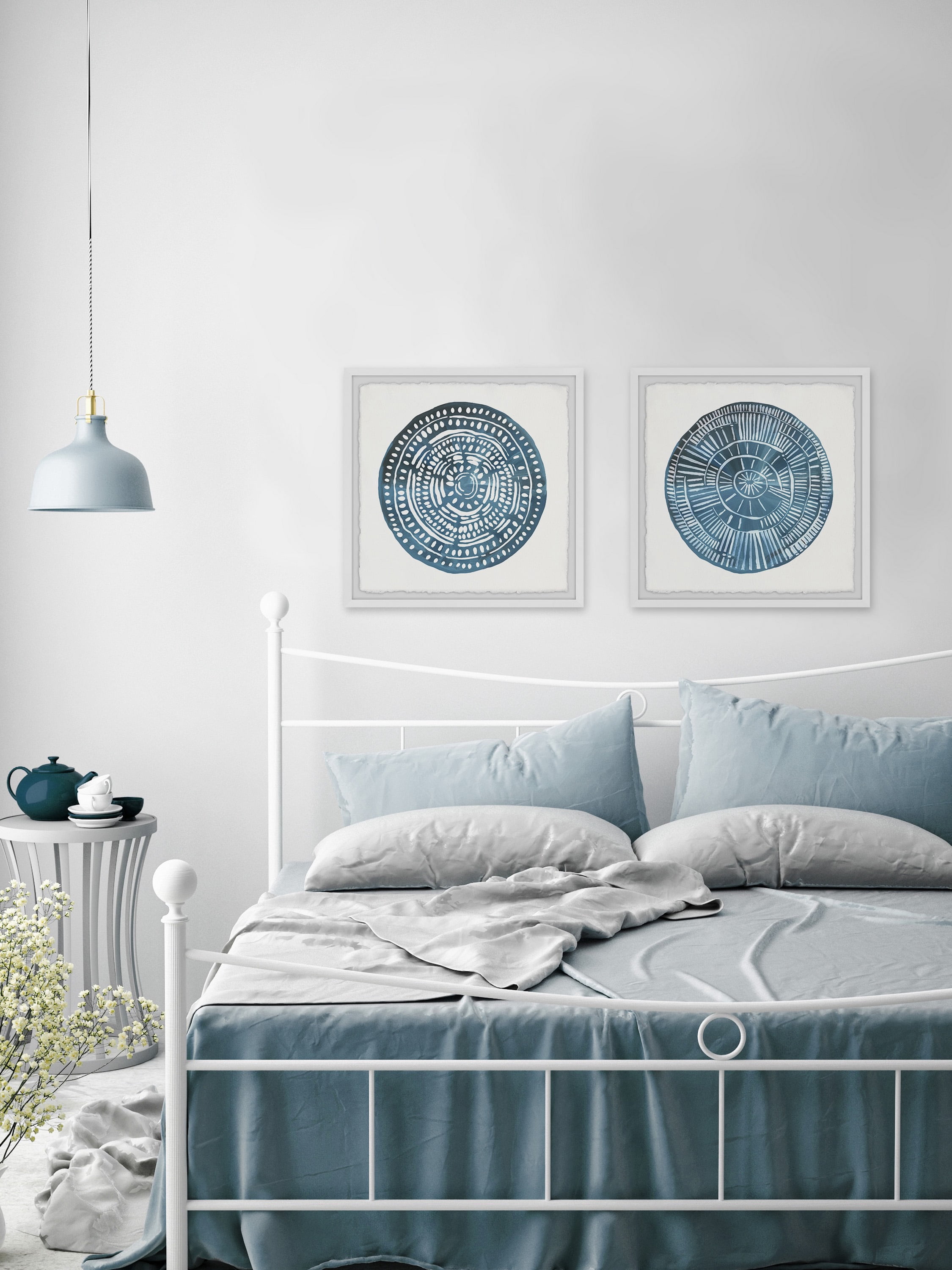 Marmont Hill Blue Carpets Diptych