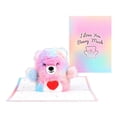 thumbnail image 1 of Bright 3D Popup Celebration Card Memorable Event Popup Greetings Card Feature Festival Plush Bear Decoration, 1 of 5