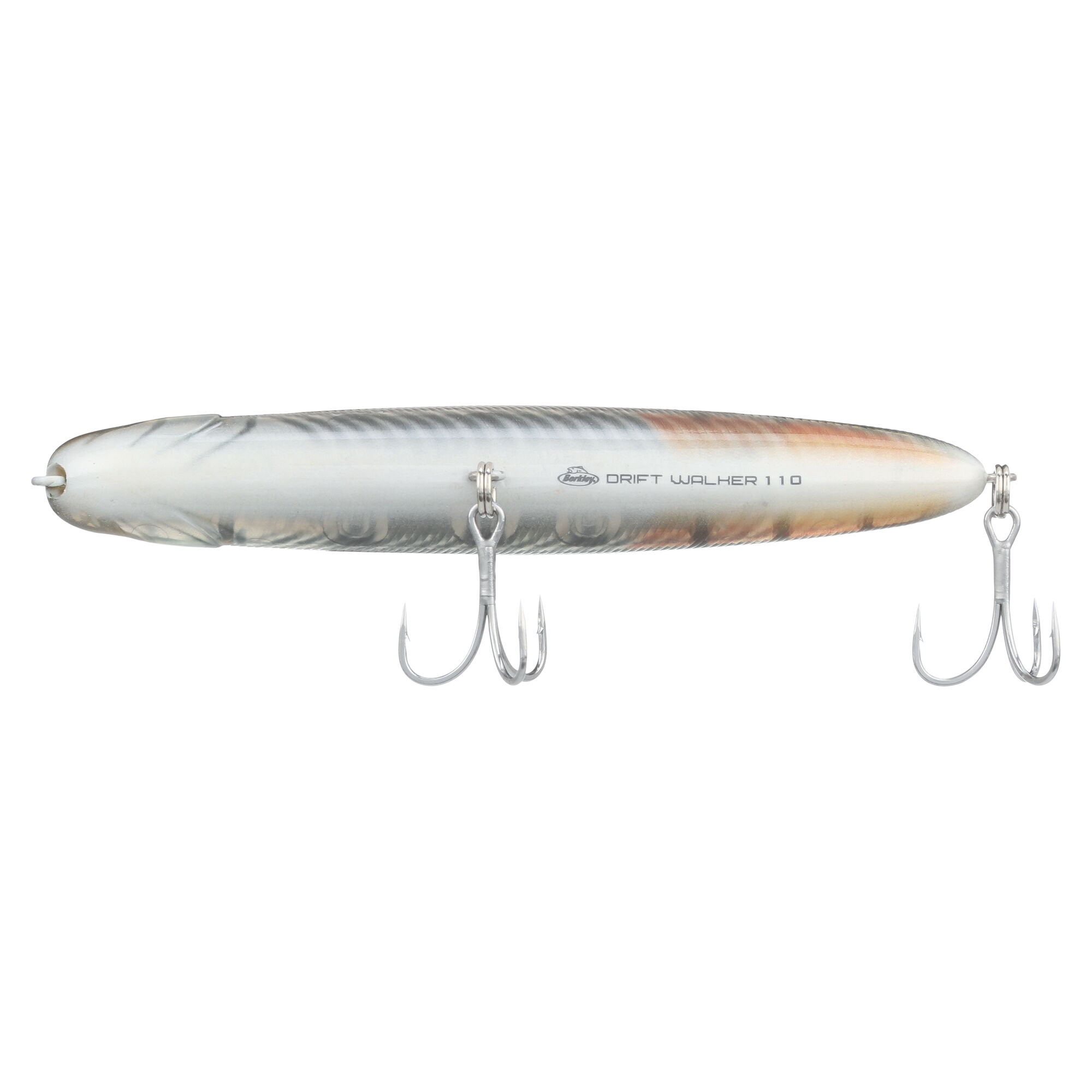 Berkley Drift Walker Saltwater, 4.3 in, Topwater Baits, Mangrove Minnow (1 Count)