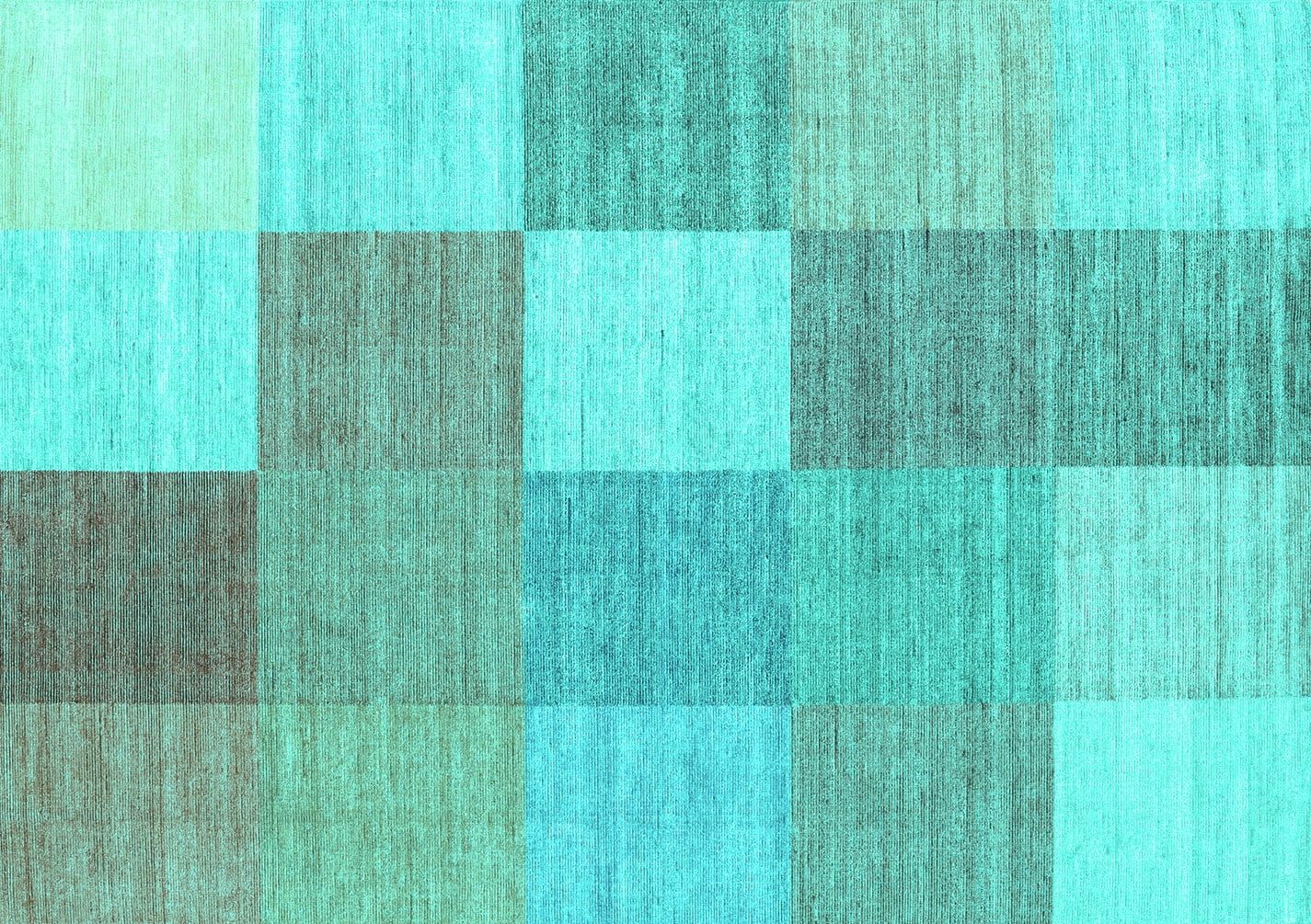 ahgly-company-machine-washable-indoor-rectangle-checkered-turquoise