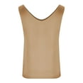 thumbnail image 5 of BLVB Womens Silk Satin Tank Tops V Neck Dressy Casual Cami Sleeveless Camisole Blouses Summer Basic Tank Shirt, 5 of 6