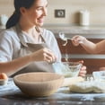 thumbnail image 6 of Grandest Birch Bread Proofing Basket Cover Food Grade Washable Cotton Flax Reusable Oval Dough Proofing Bowl Liner Baking Accessor, 6 of 8