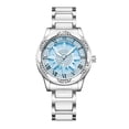 thumbnail image 1 of Binbond Reloj de Pulsera Casual para Mujer de 20 Mm con Eslabones de Acero Inoxidable, Multicolor, 1 of 8