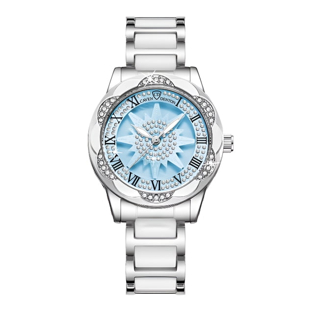 Binbond Reloj de Pulsera Casual para Mujer de 20 Mm con Eslabones de Acero Inoxidable, Multicolor